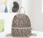 Mochila de Dama con Estampado de Letras