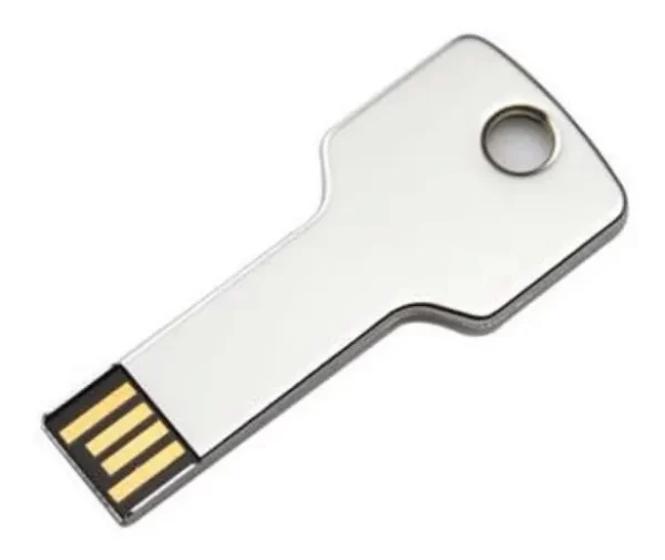 Pendrive Forma De Llave 8gb Color Aluminio