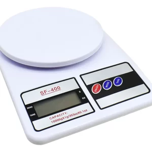 Balanza de cocina digital electrónica SF-400 Color Blanco