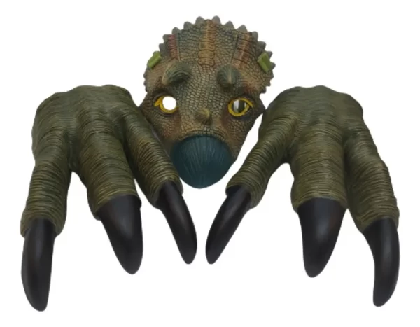 Set Disfraz Dinosaurio Garras Mascara