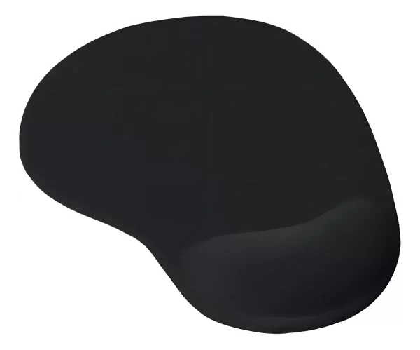 MousePad Ergonómico Con Apoya Muñecas Con Gel Color Negro