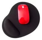 MousePad Ergonómico Con Apoya Muñecas Con Gel Color Negro