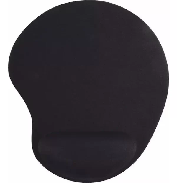 MousePad Ergonómico Con Apoya Muñecas Con Gel Color Negro