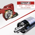 Sopla Aspiradora Equus 2 En 1 Inalambrica 20v Bateria Litio