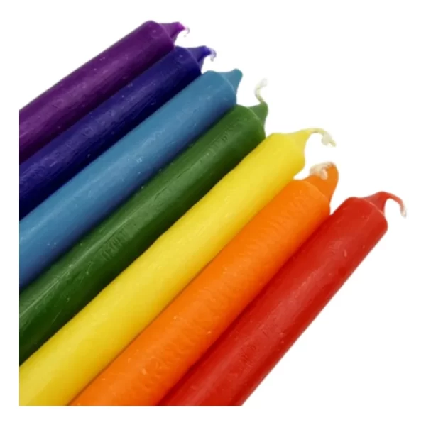 Velas Chacras Colores X7