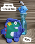 Promo Fitness Kids – Mochila + Botella Infantil